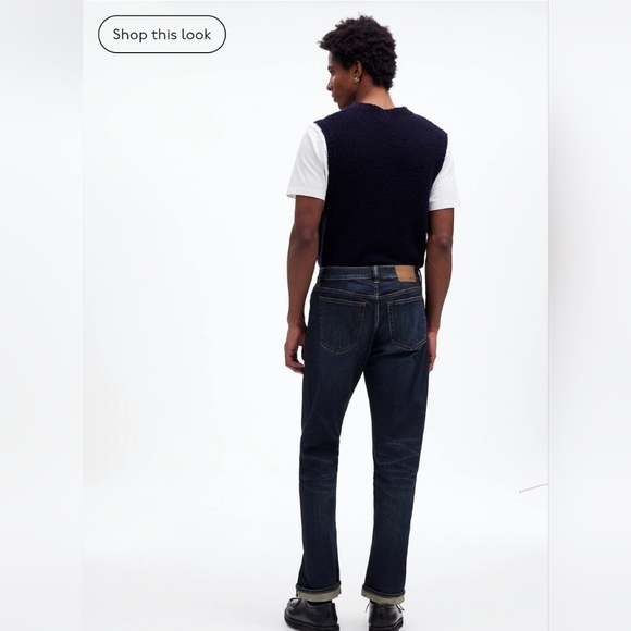 Men’s Madewell Straight-leg jeans; 33x30 - Picture 2 of 6